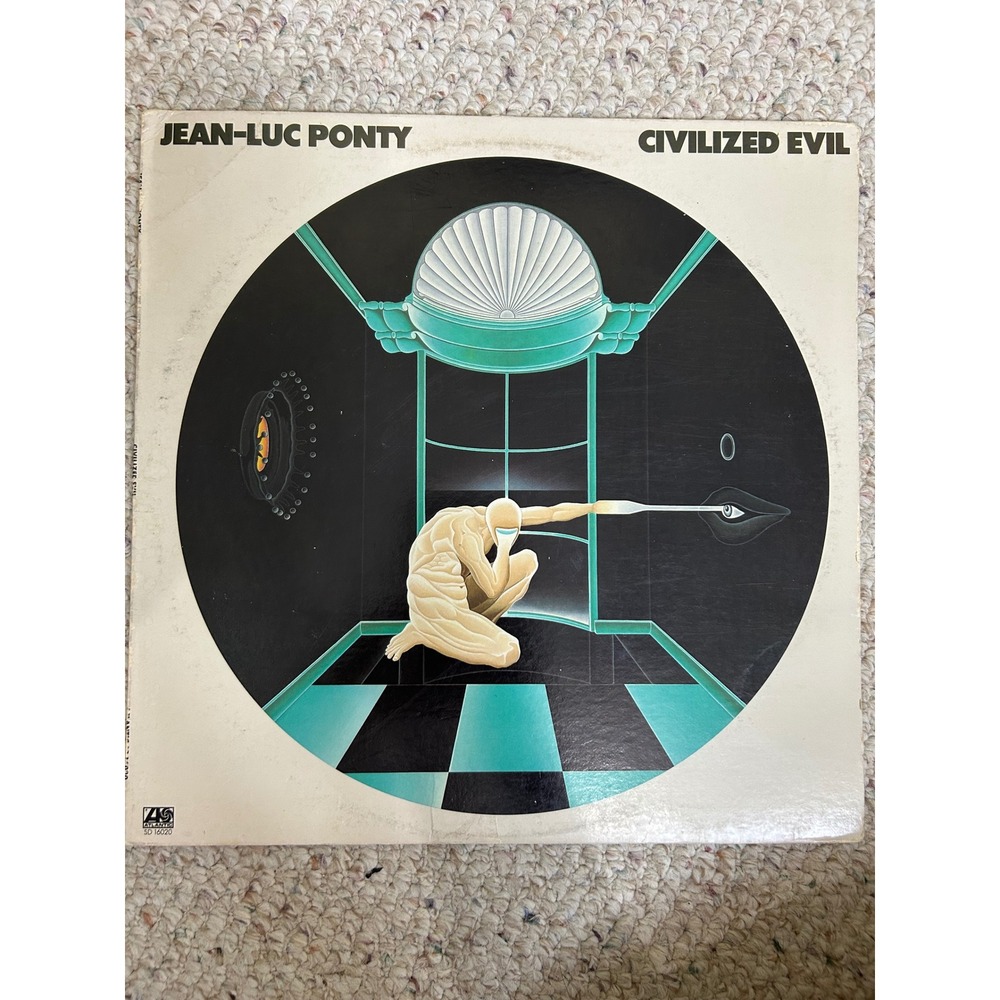 Jean-Luc Ponty Civilized Evil Vinyl LP 1980 Atlantic SD 16020 Jazz Fusion Record